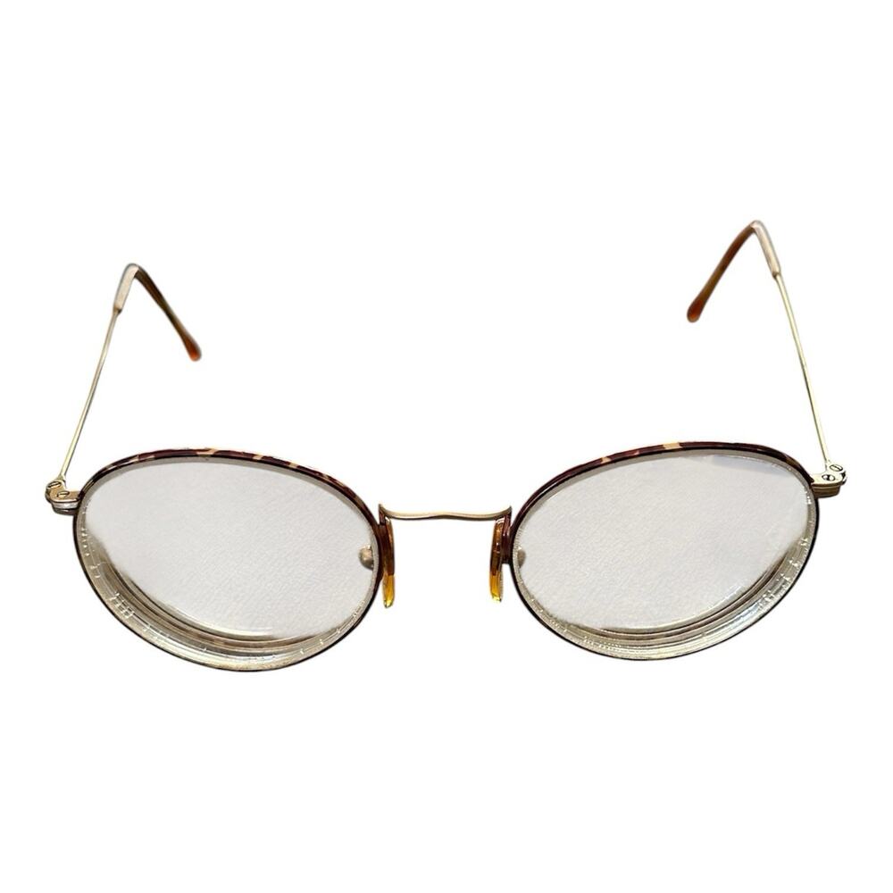 Brooks Brothers Italy BB 128 1007 49 19 140 Gold Tortoise Eyeglass Frames
